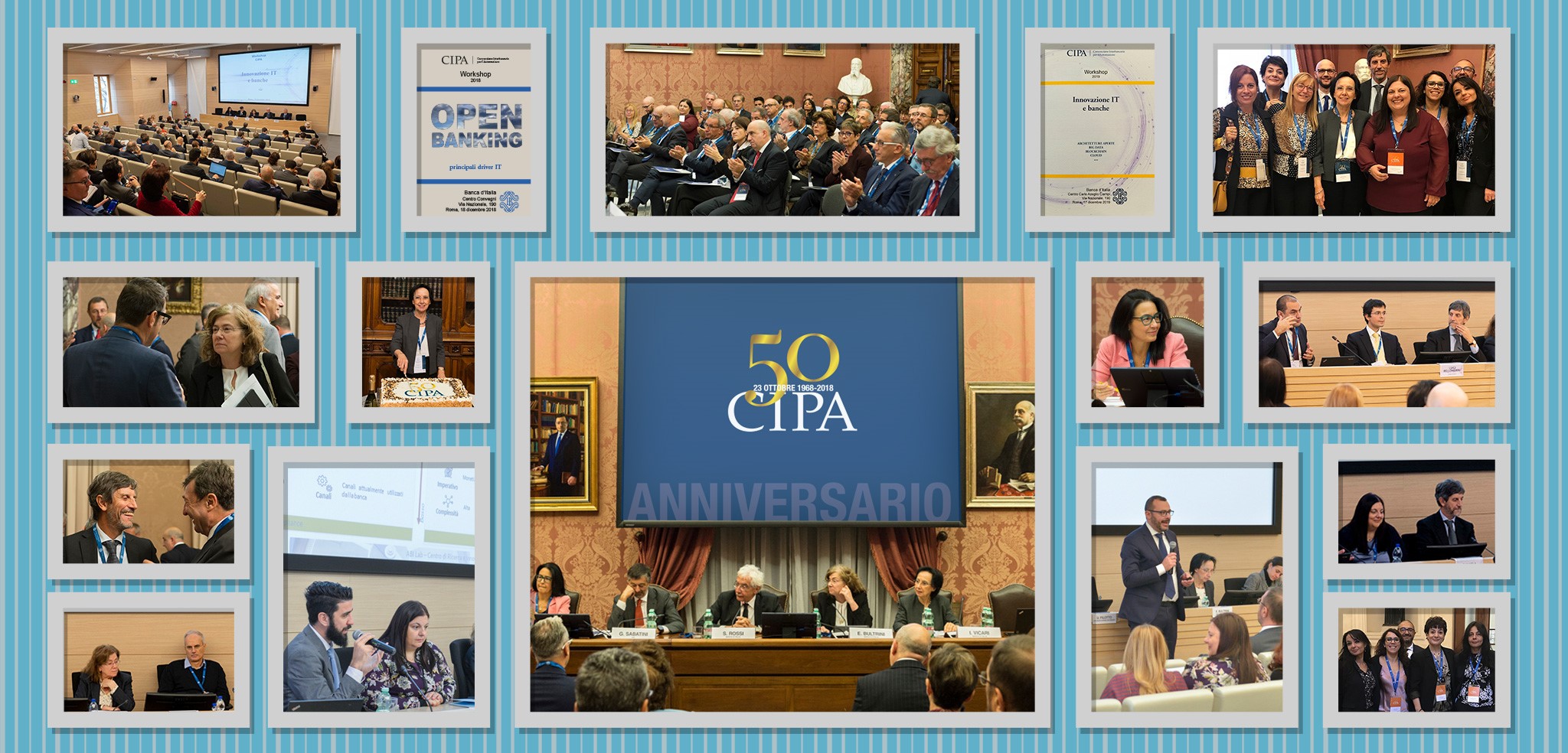 Collage foto eventi della CIPA